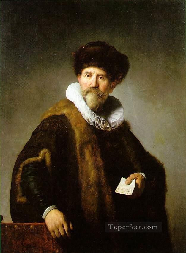 Portrait of Nicolaes Ruts Rembrandt Oil Paintings